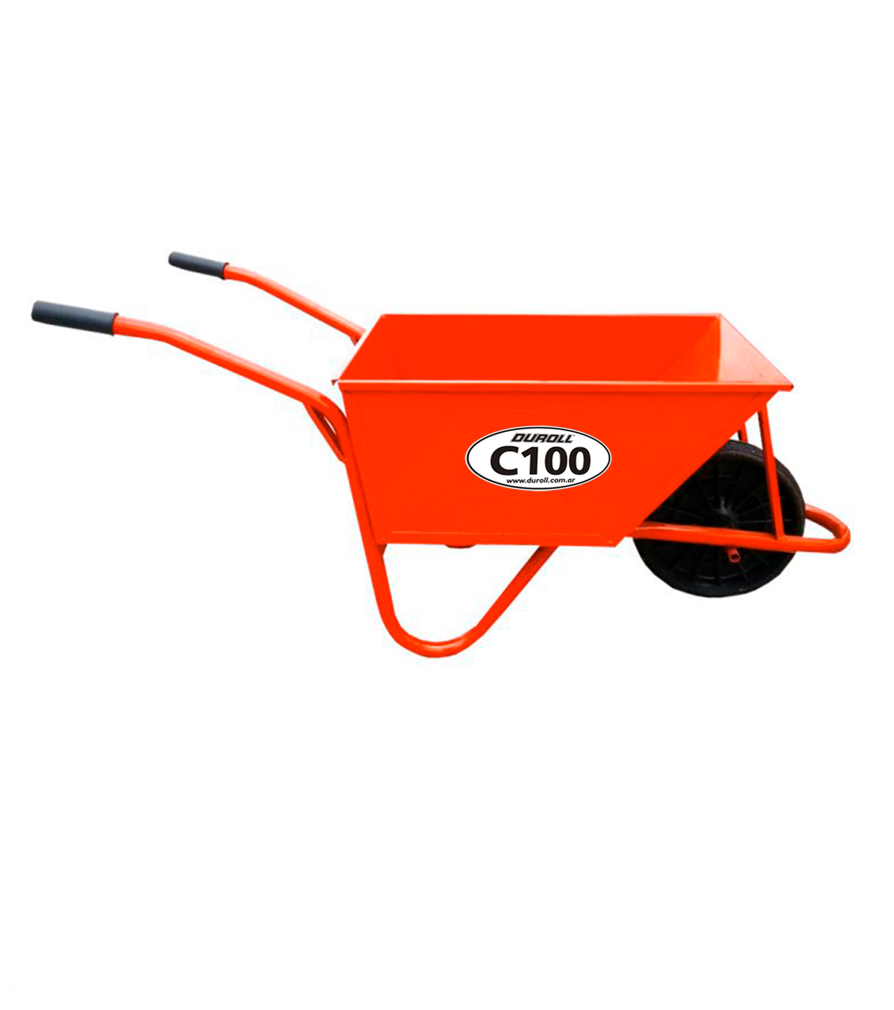 CARRETILA DE CHAPA 100LTSC100-M RUEDA MACIZA