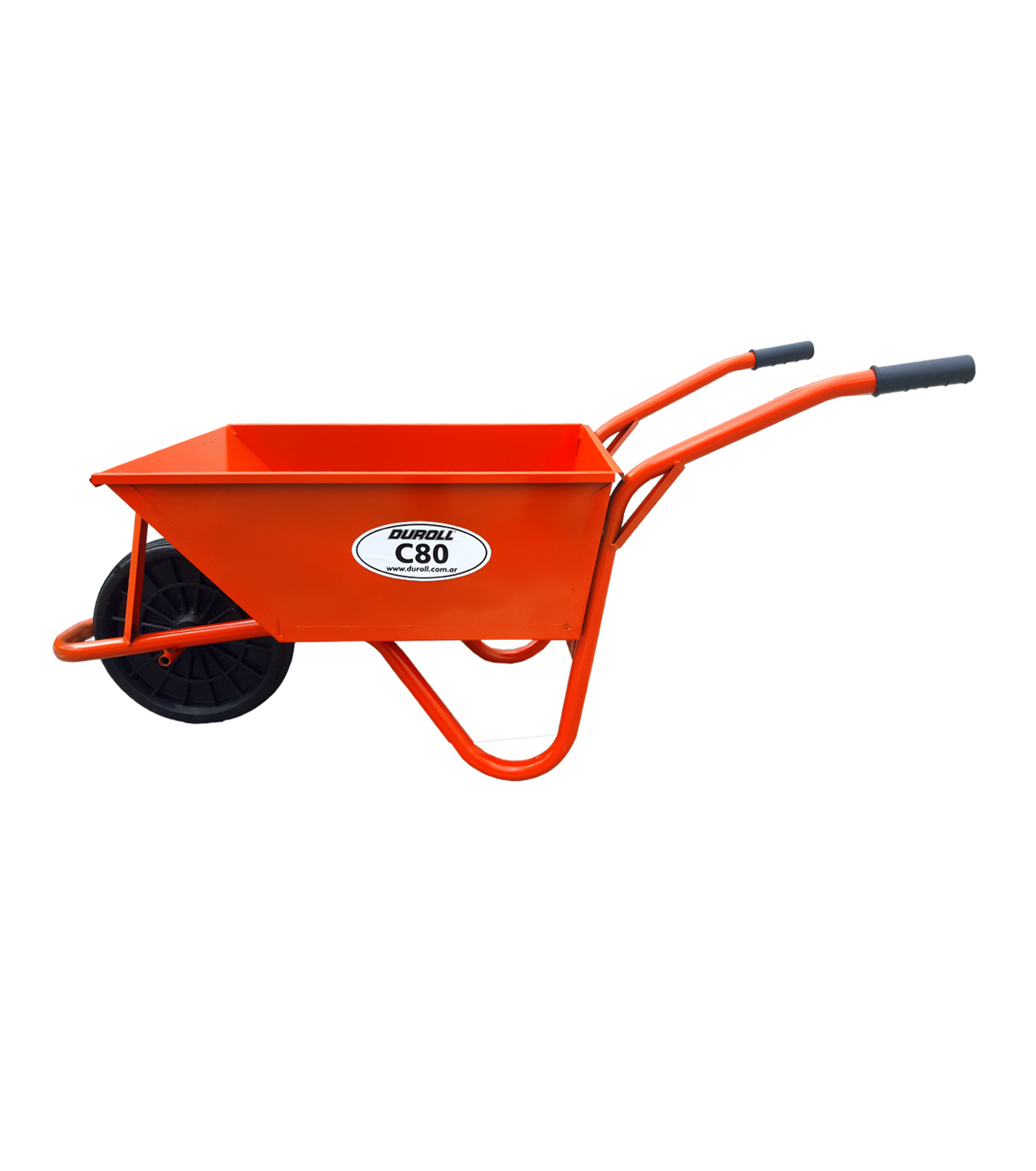 CARRETILLA DE CHAPA 80LTSC80-M RUEDA MACIZA